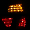 Spec-D Tuning 06-08 Bmw E90 3 Series LED Tail Lights-Red Smoke LT-E9005RGLED-TM